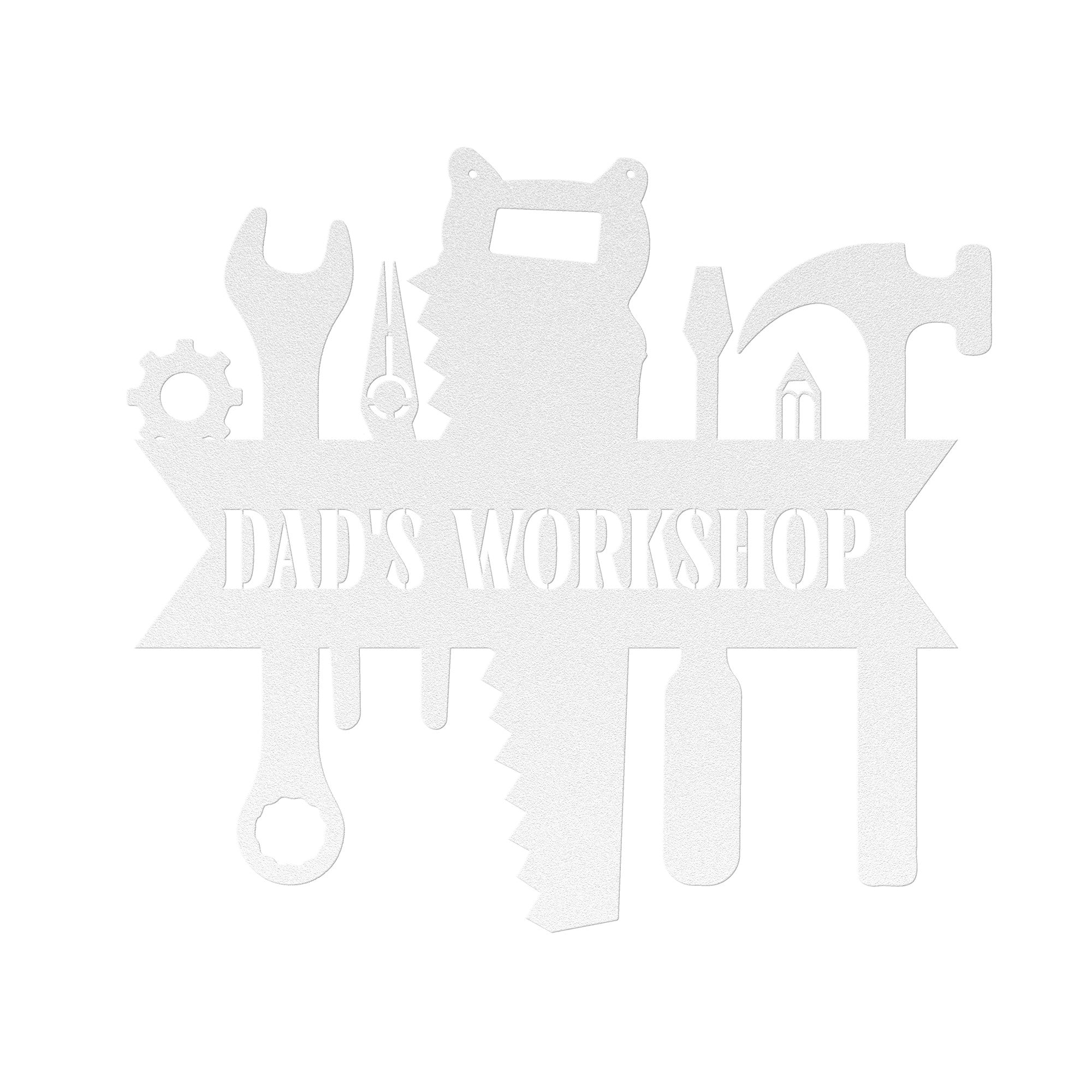 CUSTOM TOOLS MONOGRAM METAL WALL ART