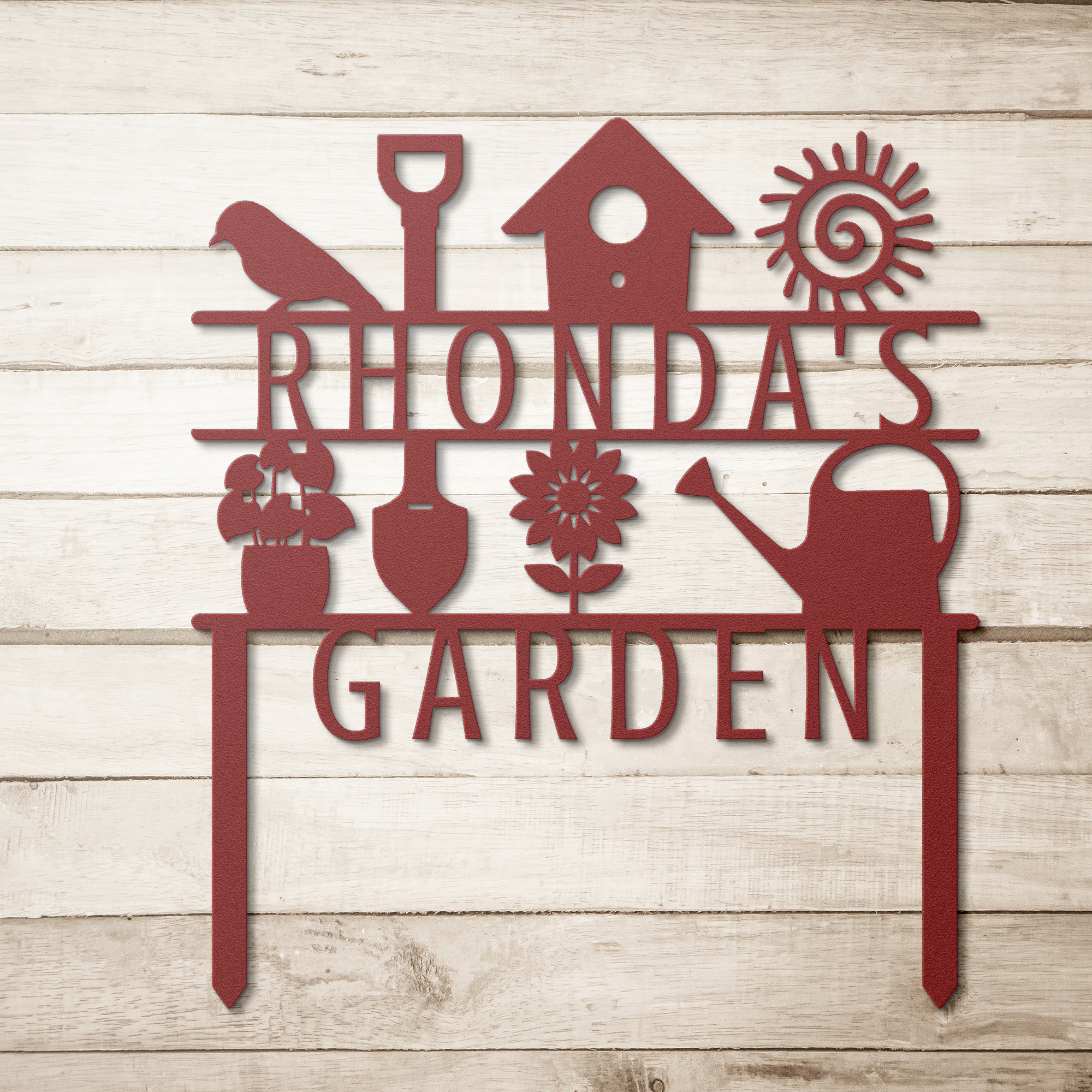 Customized Garden Sign