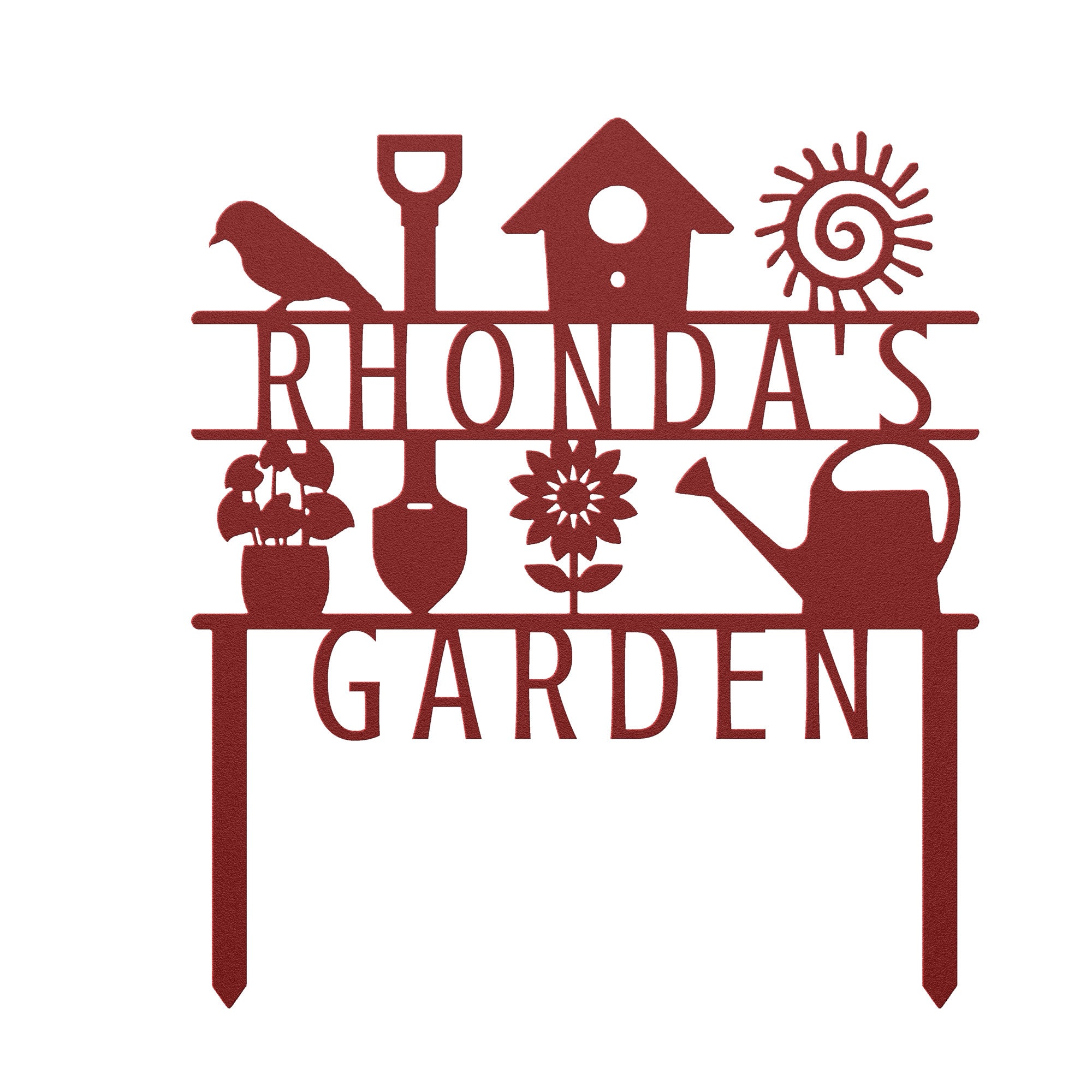 Customized Garden Sign