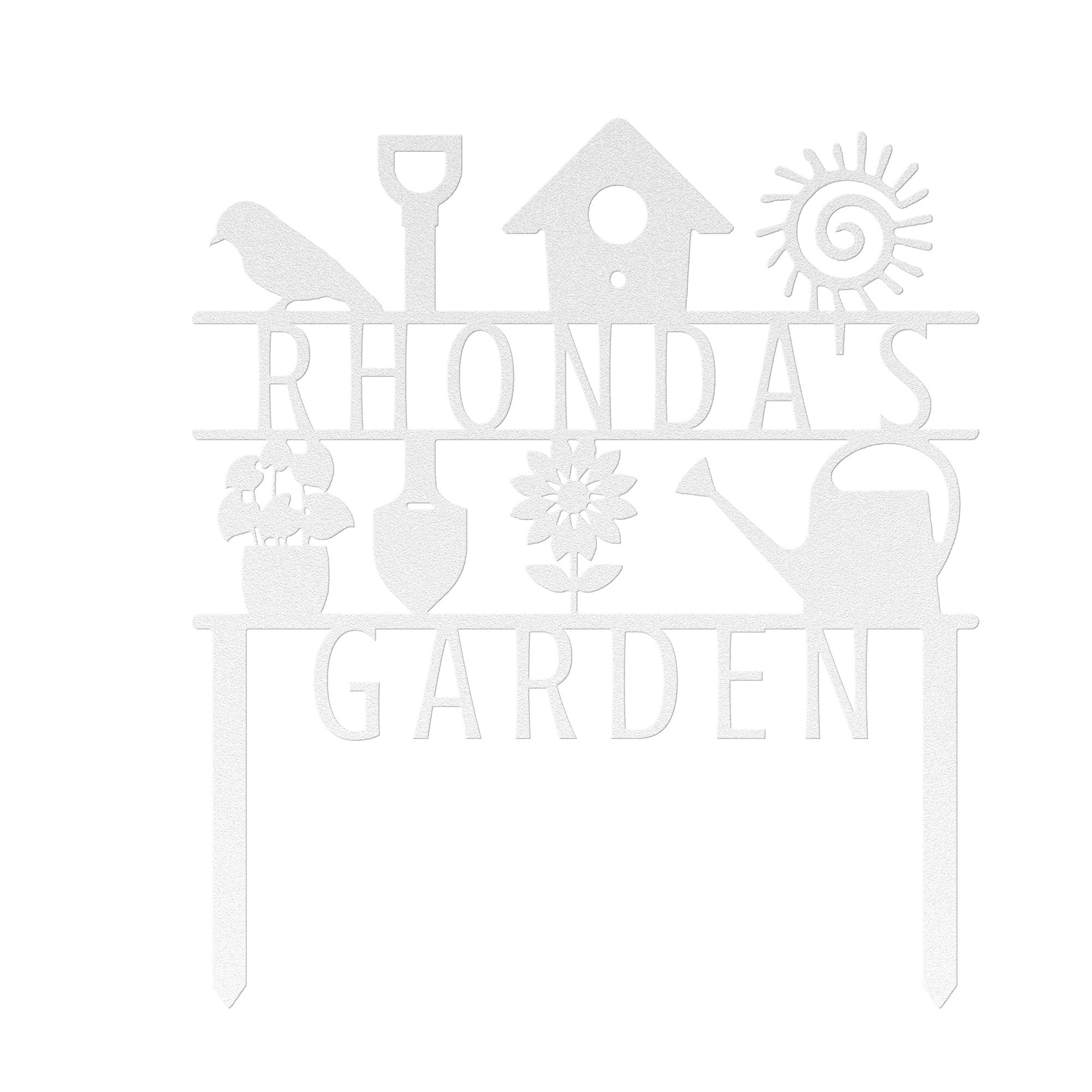 Customized Garden Sign