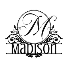 Customized Letter Monogram Sign