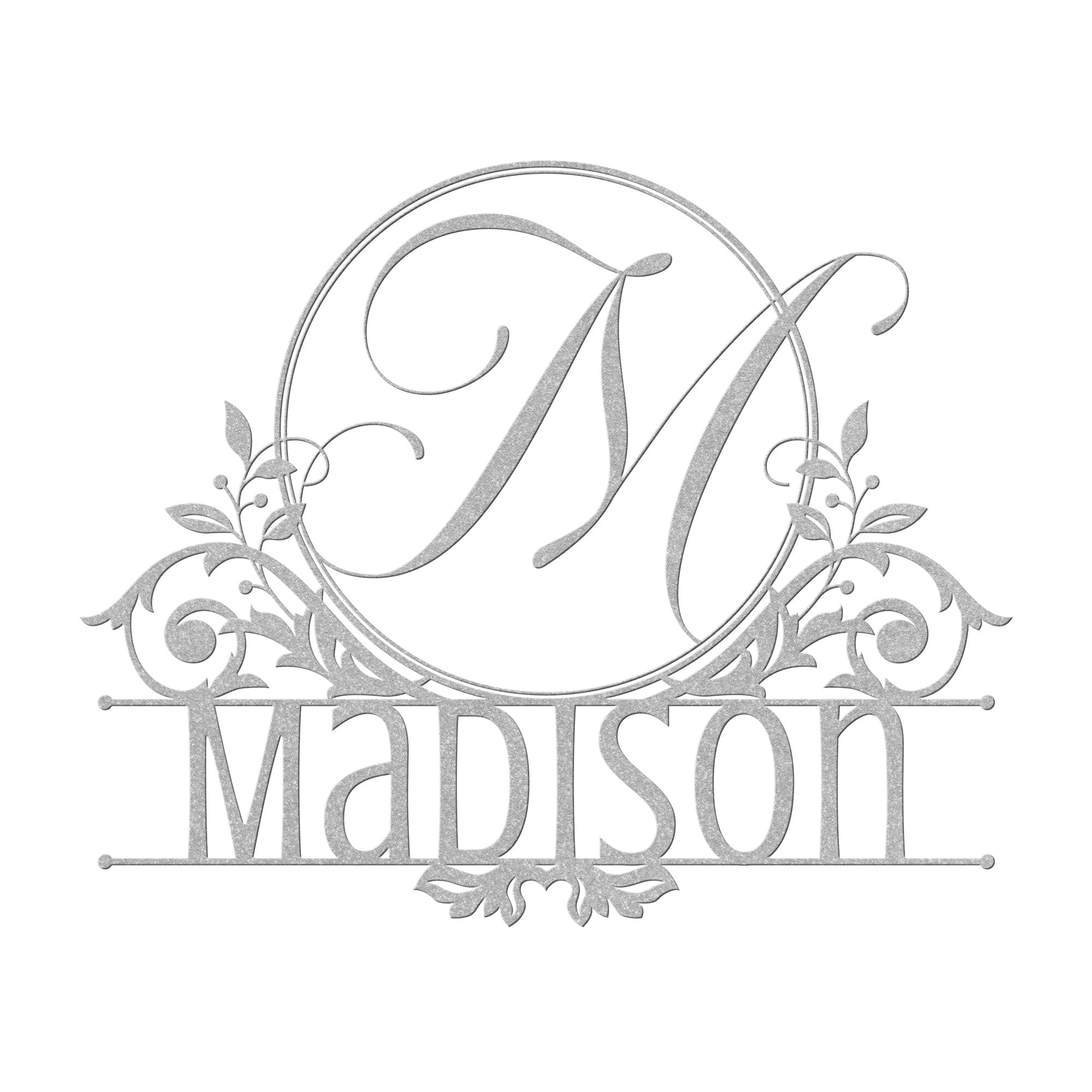 Customized Letter Monogram Sign