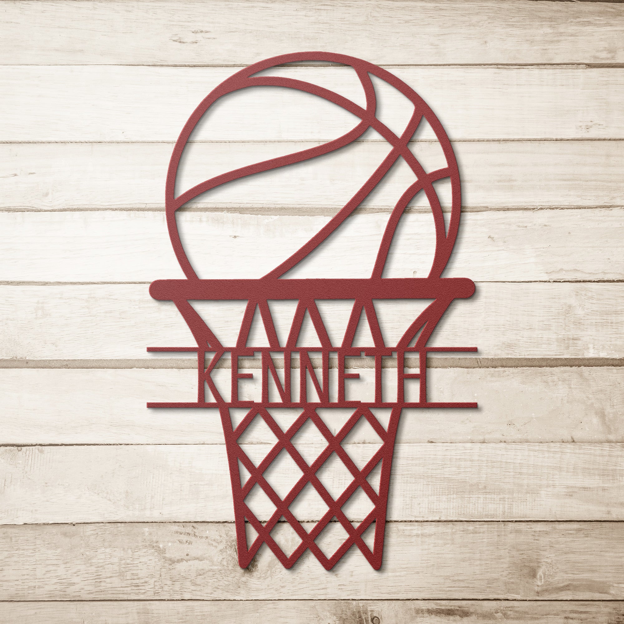 Customized Basketball Name Sign