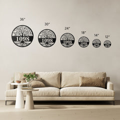 Customized Tree Of Life Sign