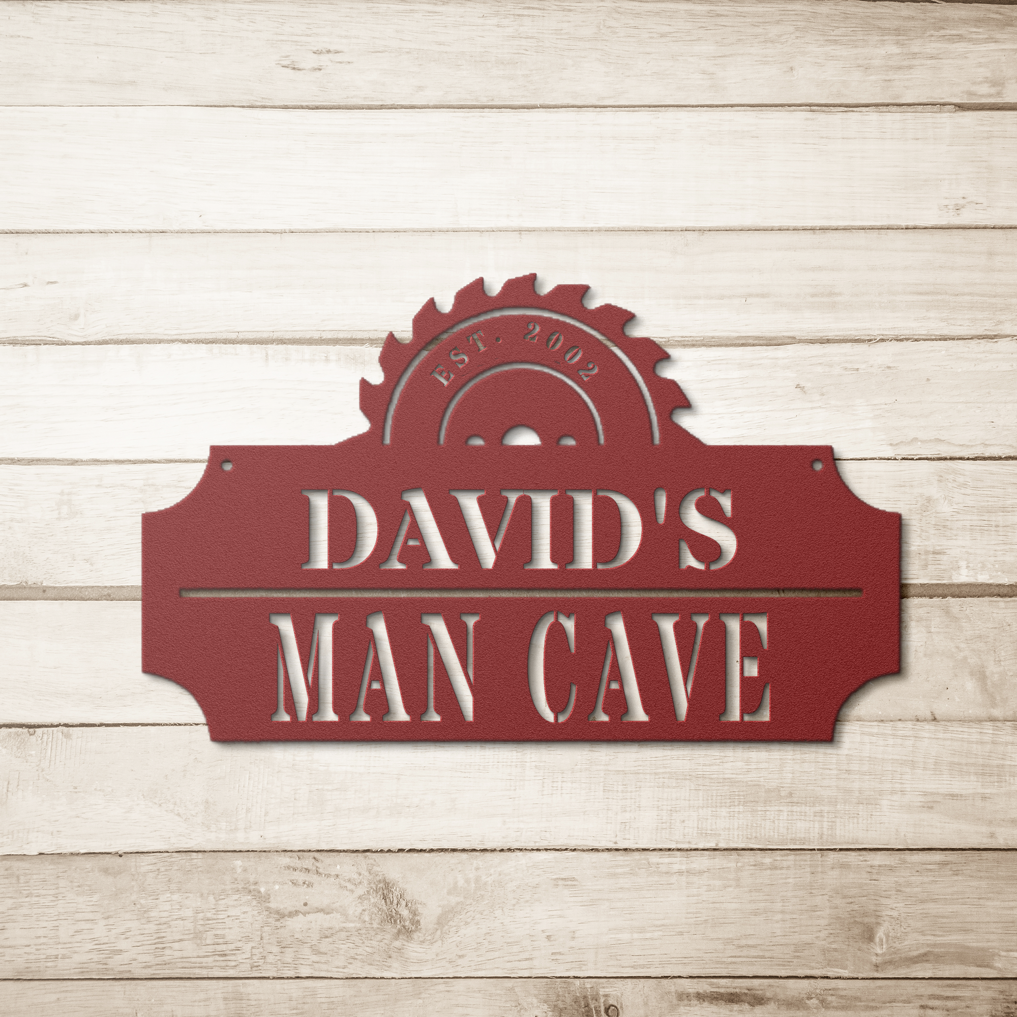 Customized Man Cave Sign